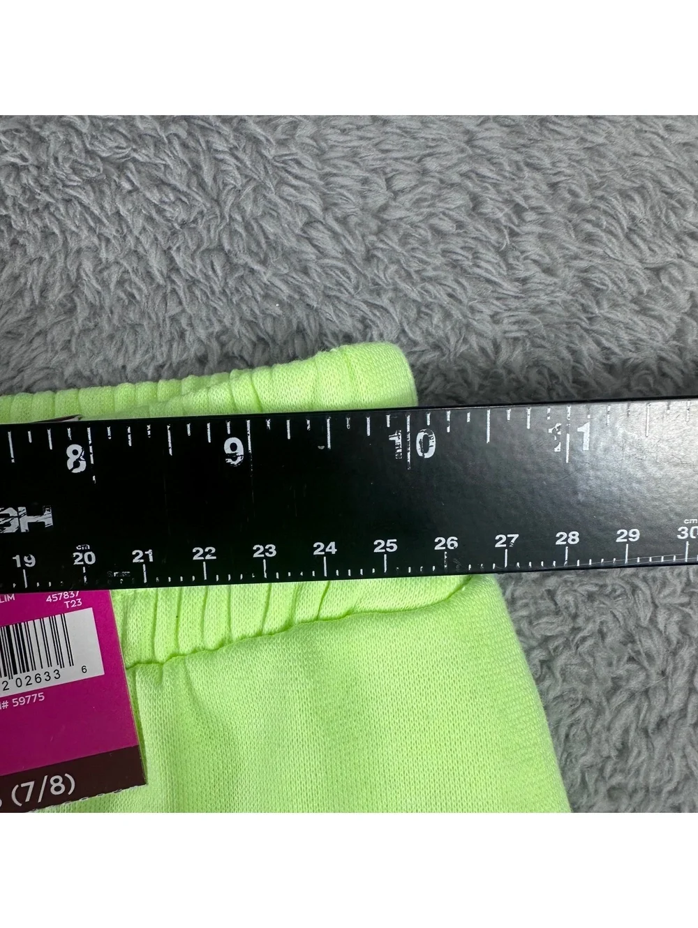 Justice Girls' Neon Green Sweatpants Size S (7/8)